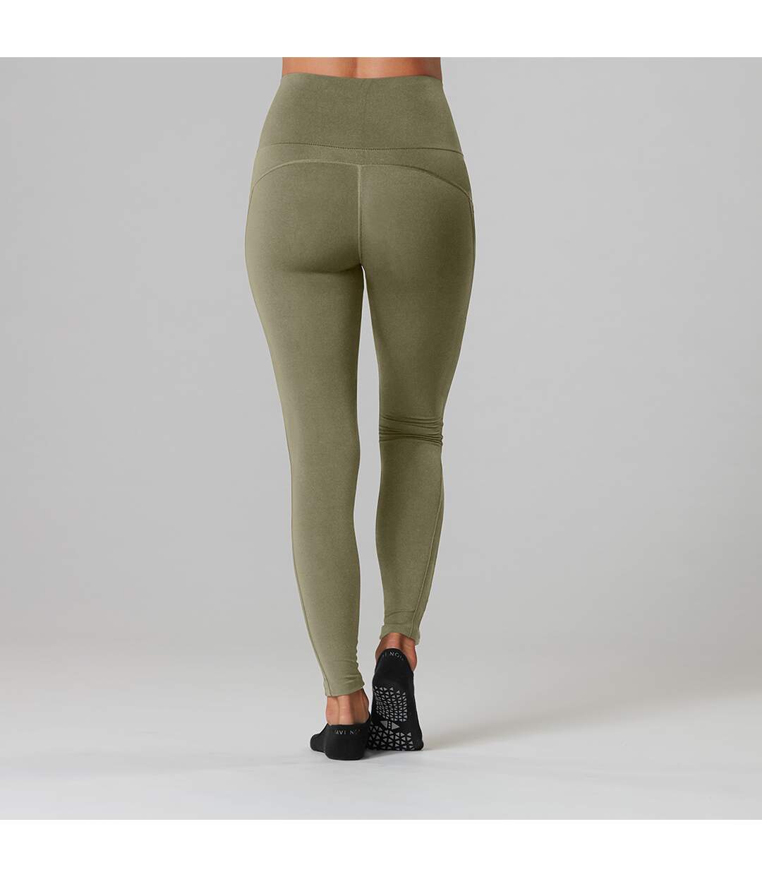 Legging moto femme vert Tavi Noir-2