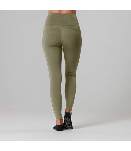 Legging moto femme vert Tavi Noir