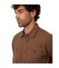 Chemise Manches Longues Firfield Homme Marron Threadbare-4