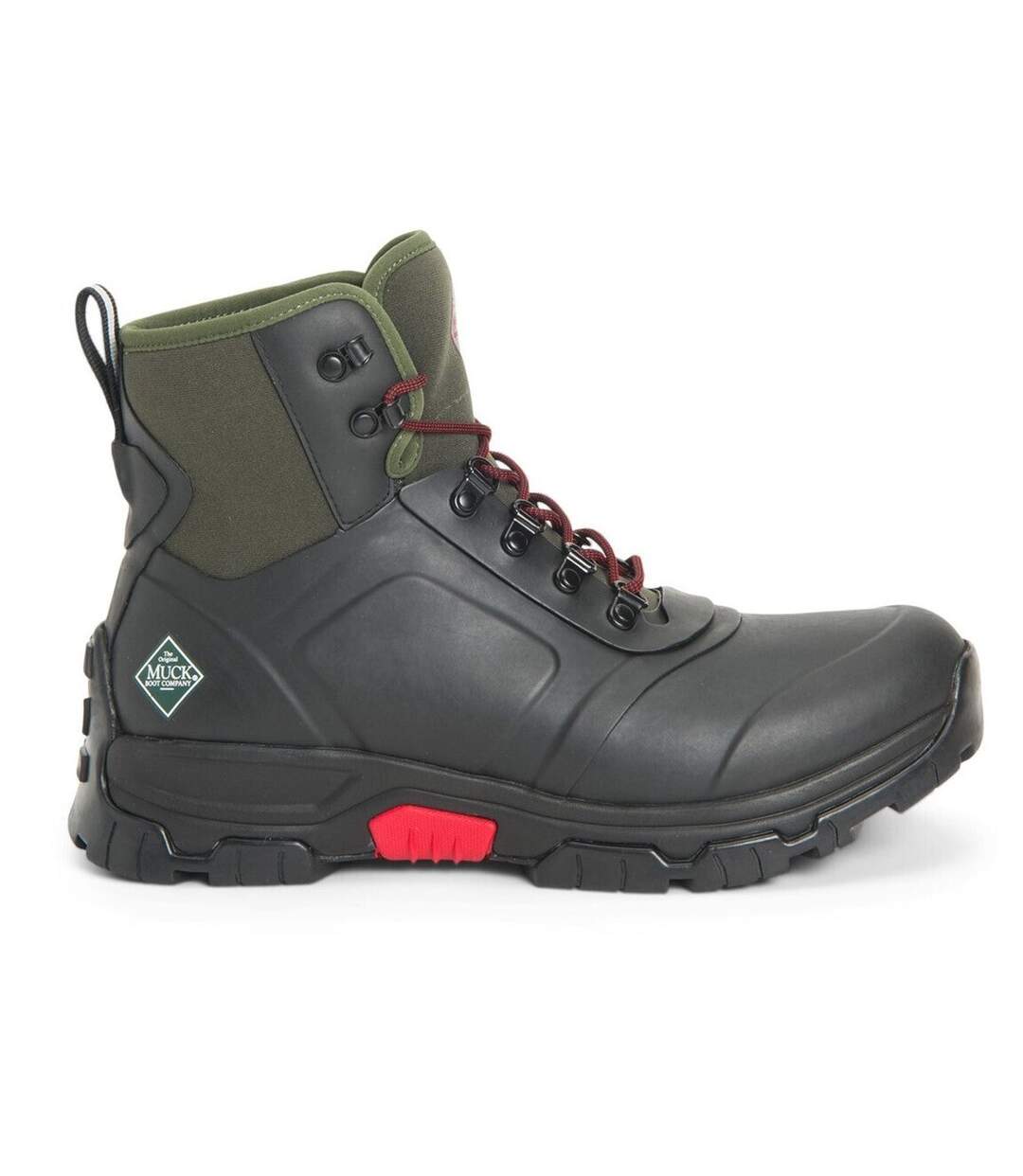 Bottes de pluie apex homme noir / vert foncé Muck Boots-4