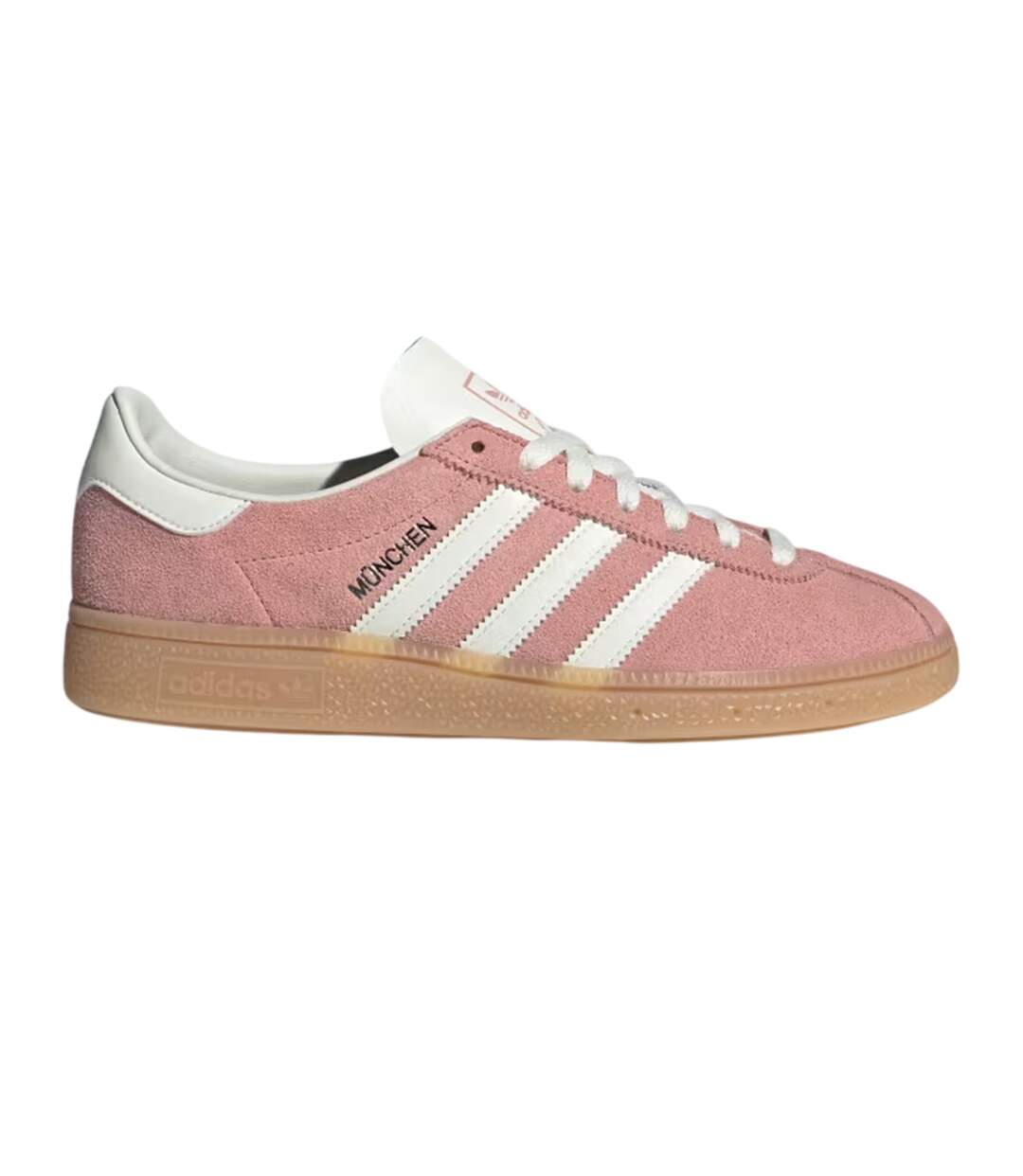Baskets Muenchen Femme Rose Mauve Adidas-1