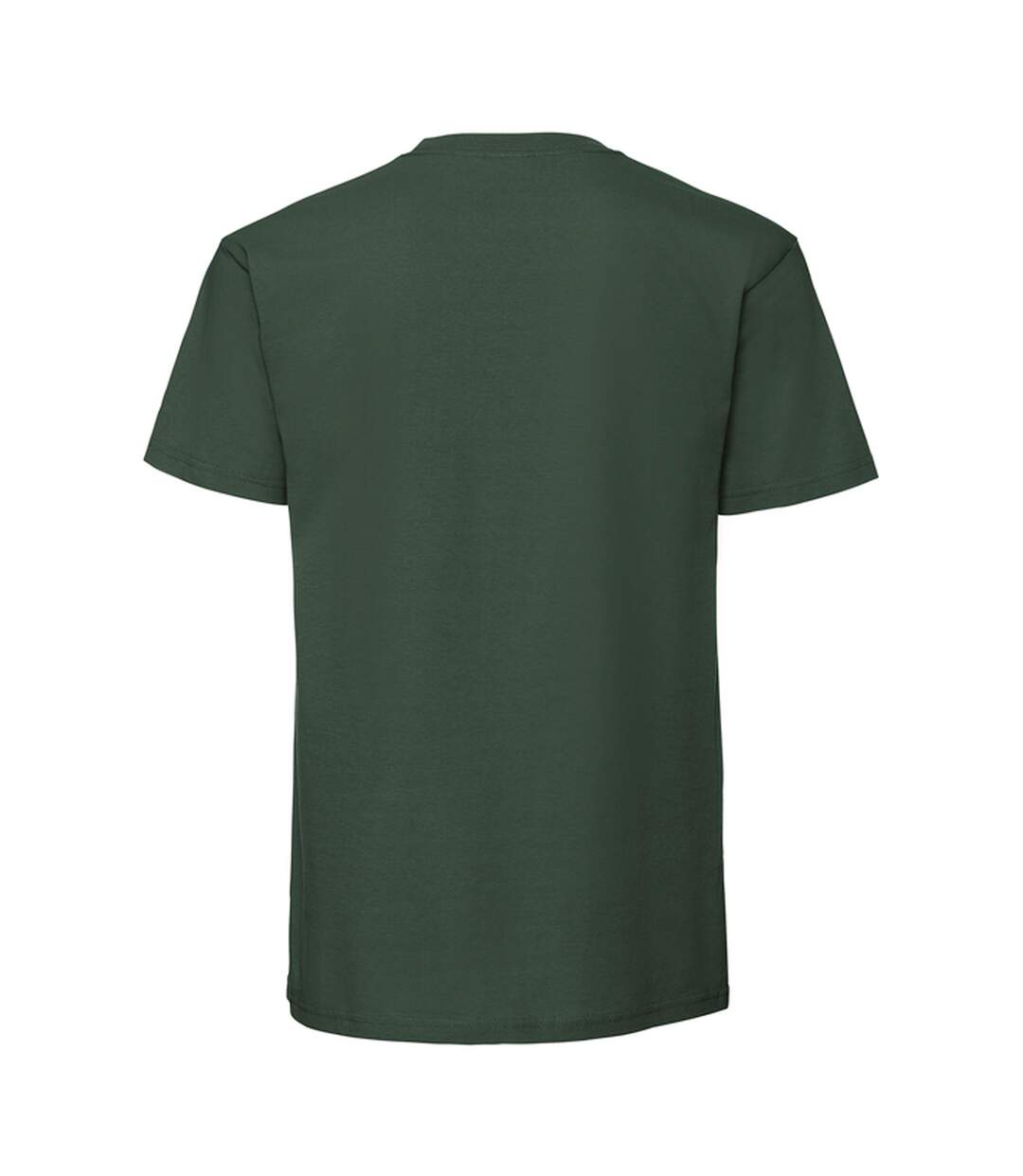 T-shirt iconic premium homme vert bouteille Fruit of the Loom