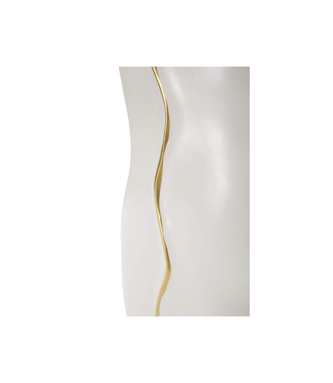 Vase Design en Céramique Uma 50cm Blanc-4