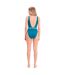 Maillot De Bain 1 Pièce Motif/style Ceinturé Femme Vert Speedo-2