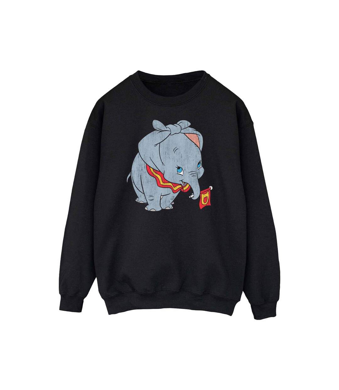 Disney Sweat Femme/Ladies Dumbo Classic Tied Up Ears Sweatshirt (Noir) - UTBI48387-1