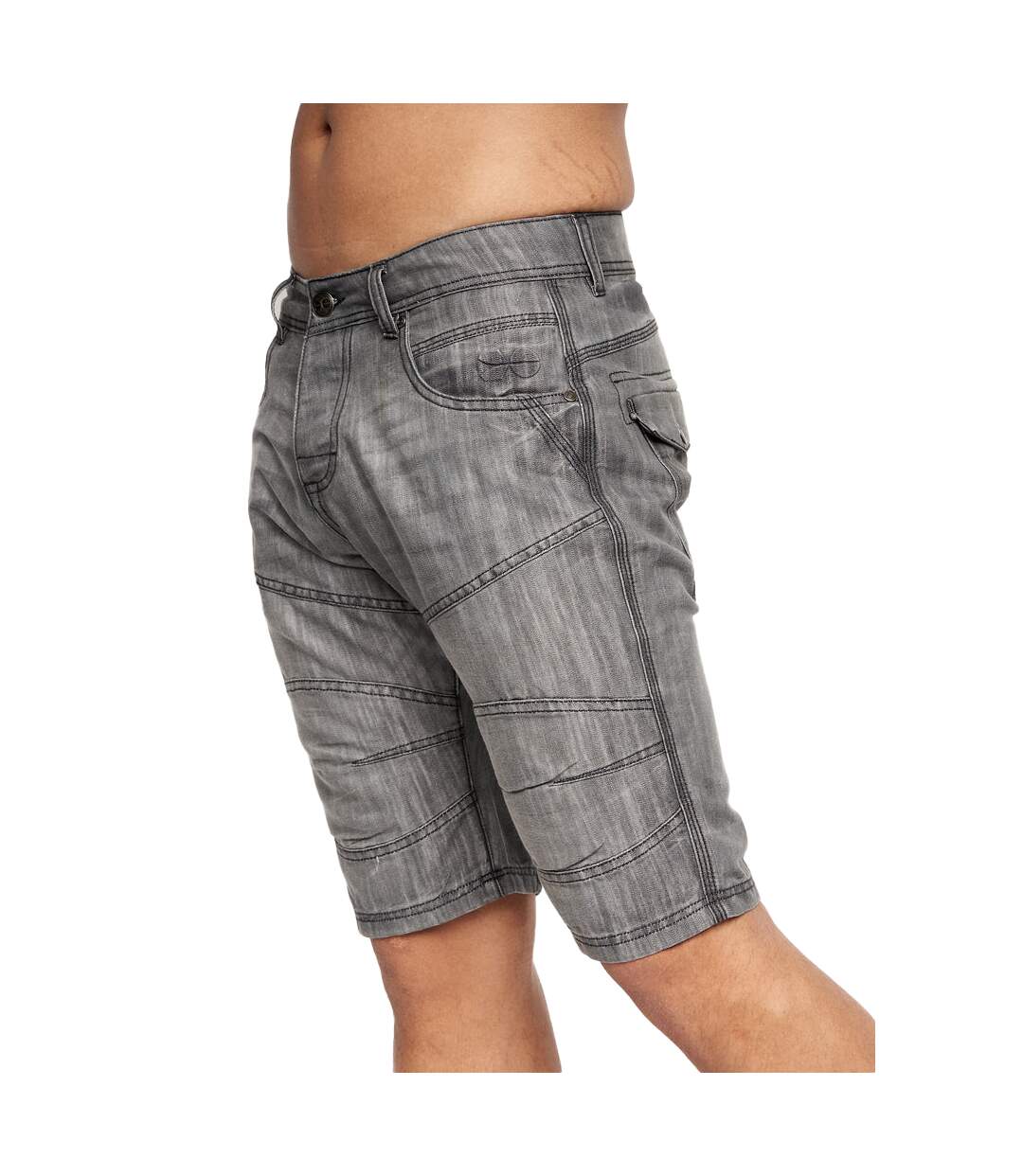 Short winston mve homme gris foncé Crosshatch-1