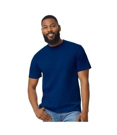 Mens cotton lightweight t-shirt navy Gildan