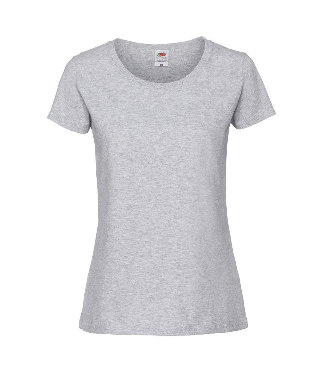 Fruit Of The Loom Womens/Ladies Fit Ringspun Premium Tshirt (Heather Grey) - UTRW5975