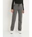 Pantalon détente ceinture élastiquée molleton-1