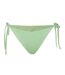 Womens/ladies Plain Bikini Bottoms Sage Green SoulCal-1
