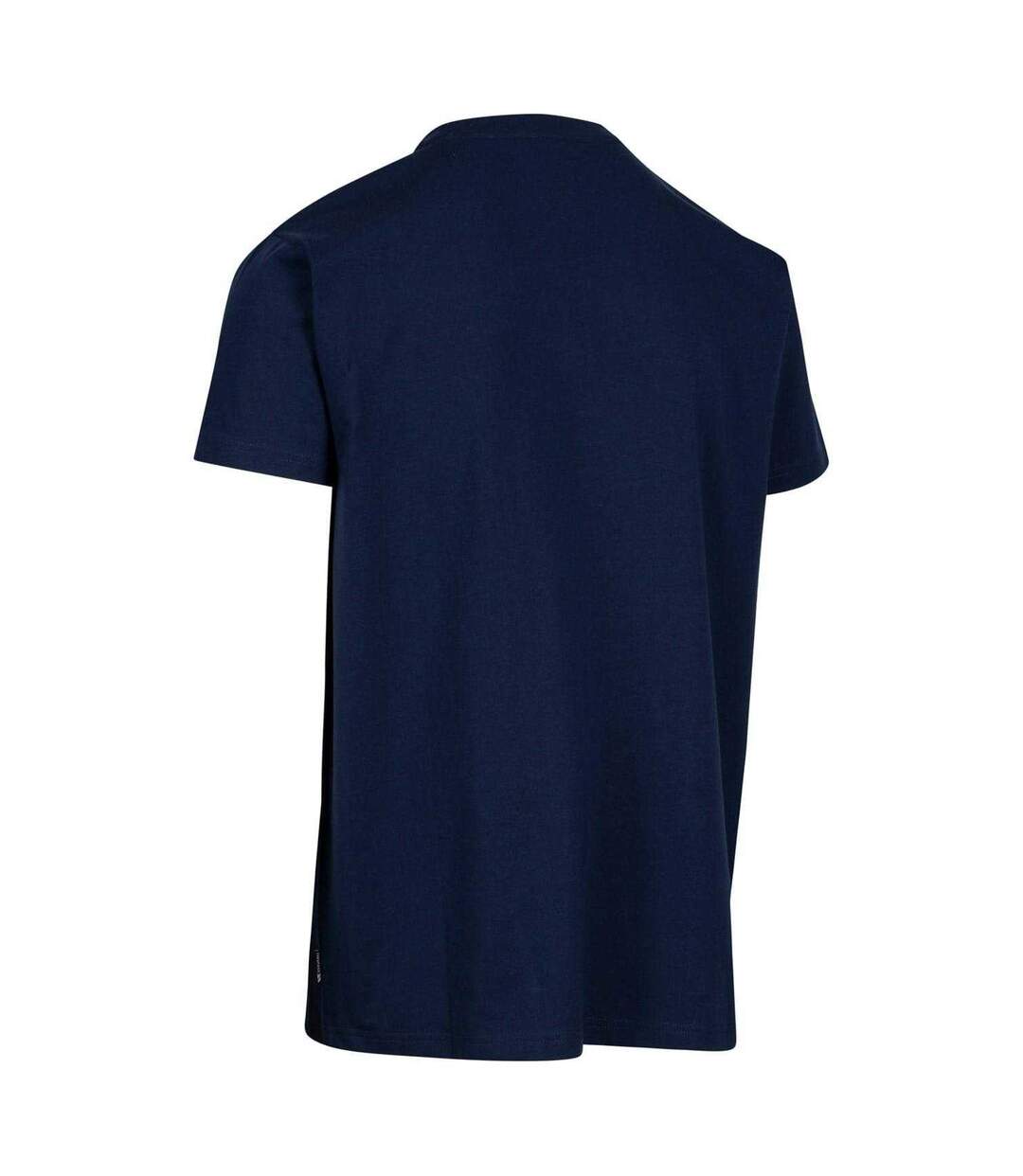 T-shirt Manches Courtes Motif/style Lettrage Cedarf Homme Bleu Marine Imprimé Trespass-2