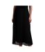 Robe Mi-longue Manches Style Caraco Motif/style 2-en-1 Larnahh Femme Noir Ted Baker-4