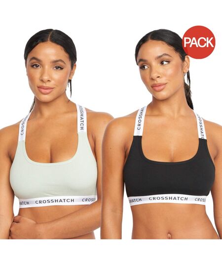 Brassières sophea femme gris / noir Crosshatch
