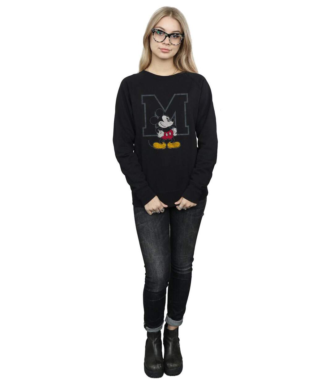 Disney - Sweat CLASSIC M - Femme (Noir) - UTBI2122-4