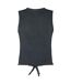 Womens/ladies Logo Nine Inch Nails Sleeveless Tank Top Charcoal Amplified-2