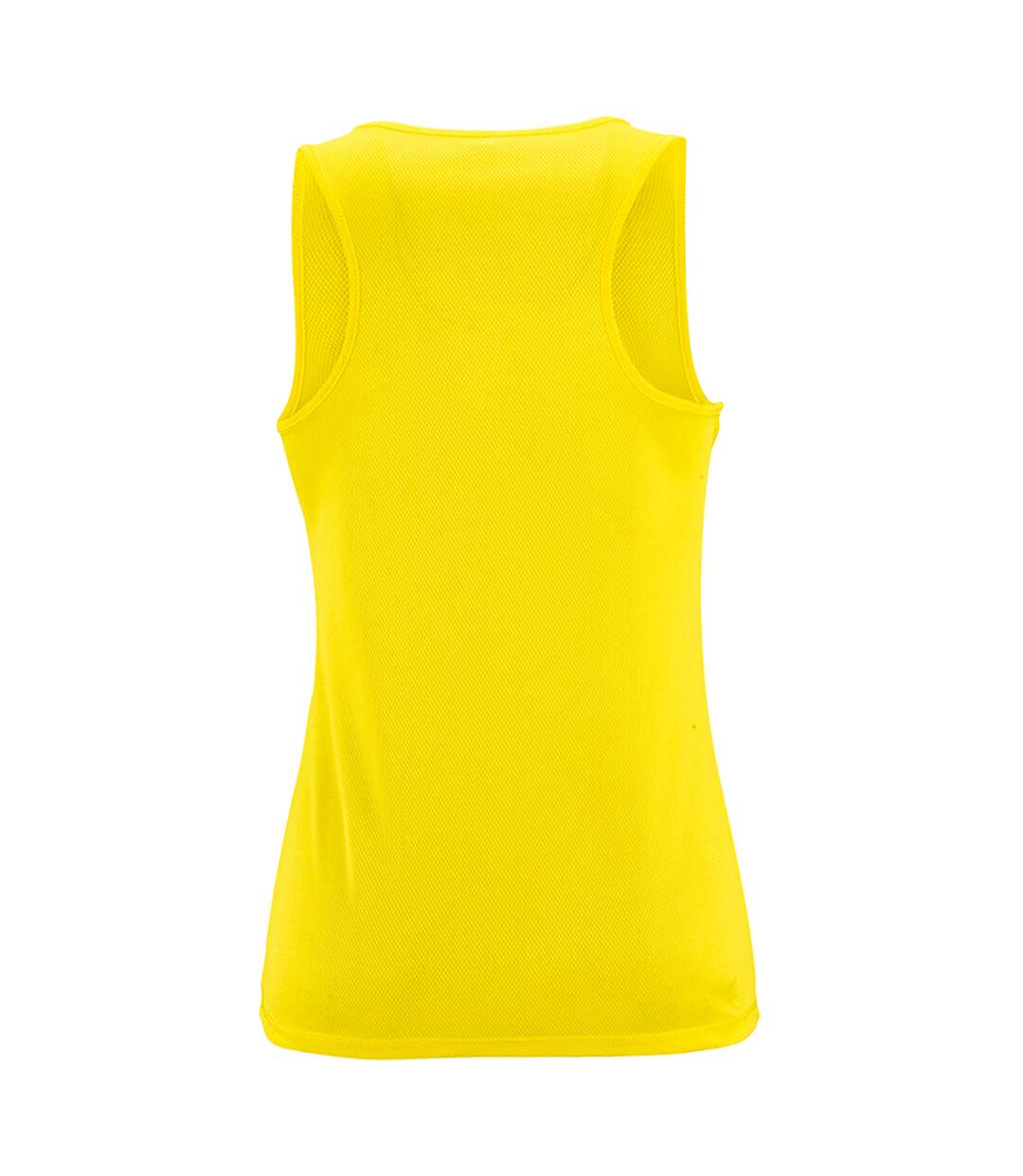 Débardeur performance femme jaune SOLS