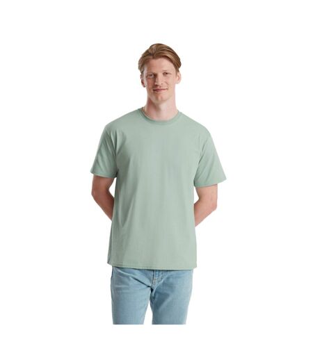T-shirt Pure Adulte Vert De Gris Fruit Of The Loom