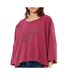 T-shirt fuchsia femme kaporal lexi-1