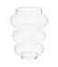 Vase Double en Verre Matali 36cm Vert-3