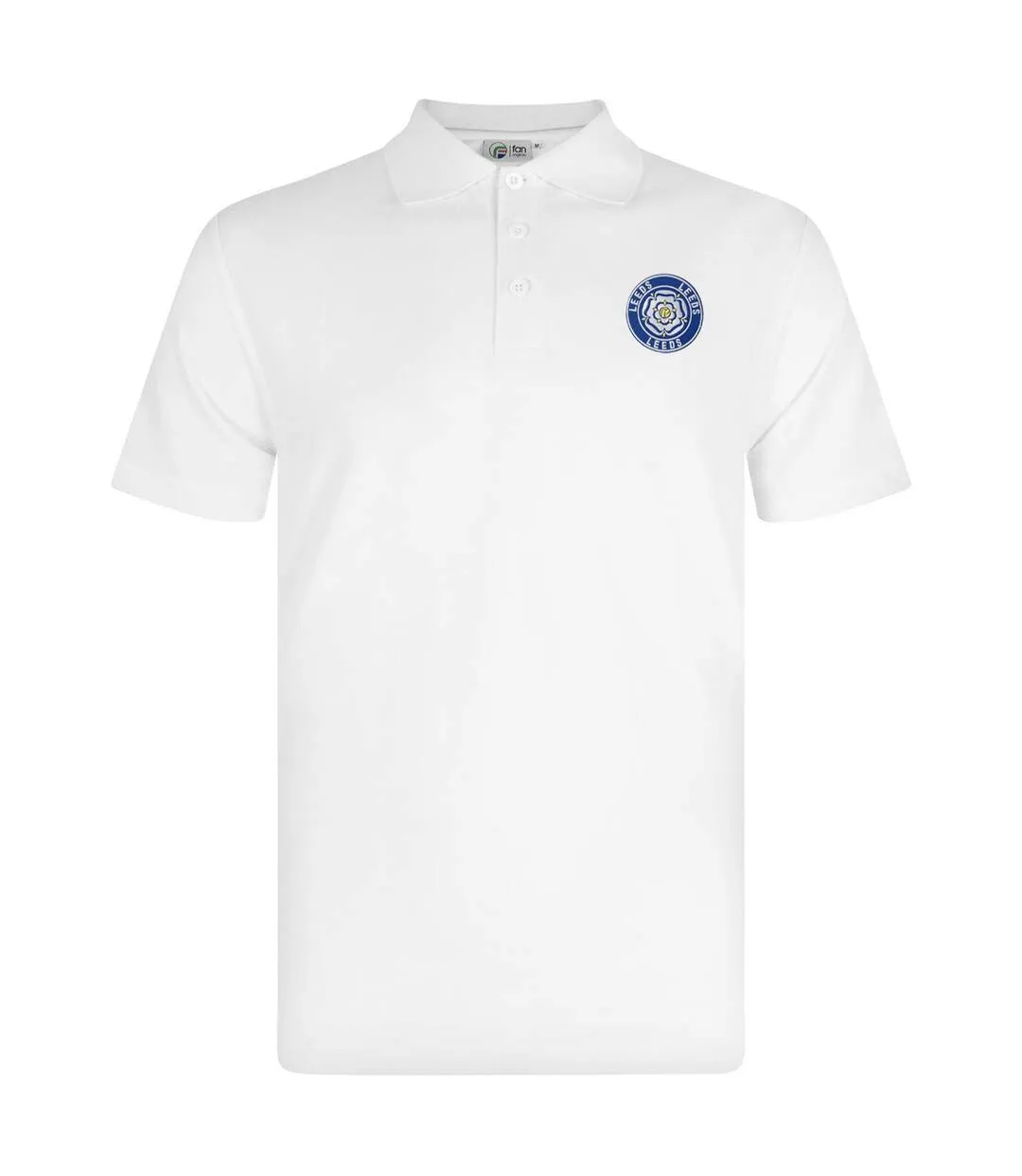 Polo Leeds Homme Blanc Fan Originals-2
