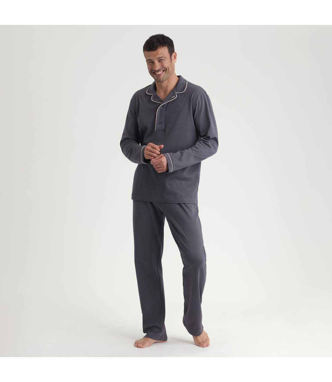 Ensemble de pyjama maille chaude Warm-1