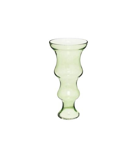 Vase Double en Verre Matali 36cm Vert