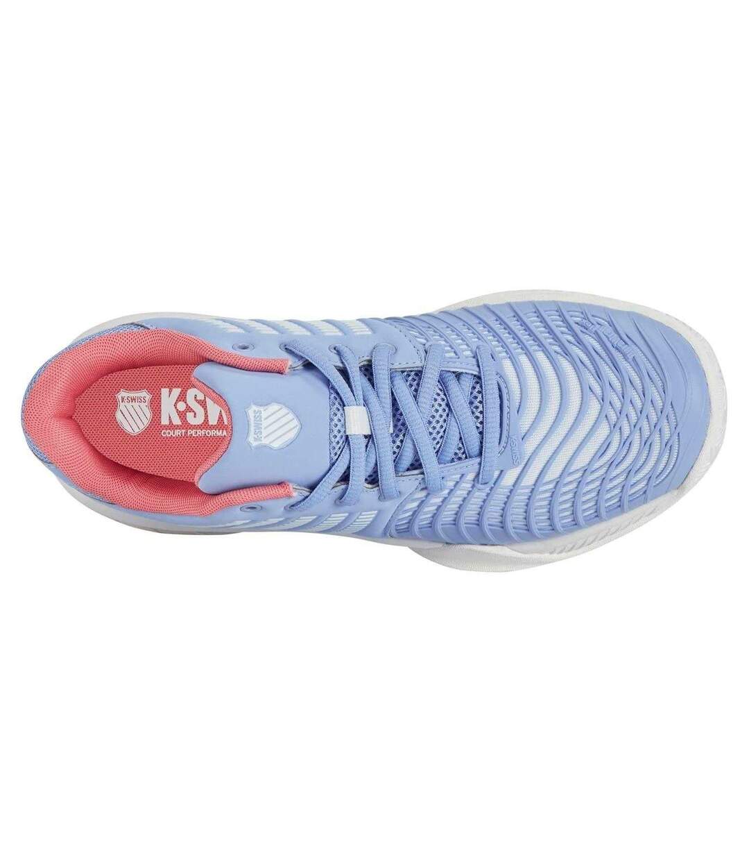 Chaussures De Tennis Express Light Femme Blanc Fraise K-Swiss-3