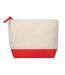 Sac À Cosmétique Kleuren Taille Unique Rouge Beige MidOcean-1