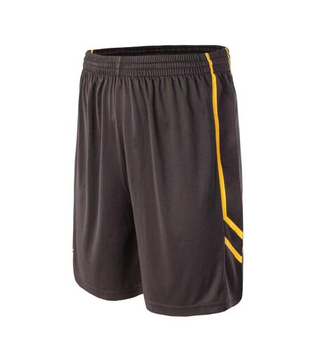 Short Motif/style Logo Dunkey Homme Noir Jaune Huari
