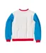 Unisex Adult Retro Colour Block Sweatshirt White Blue Red Back To The Future-2