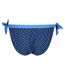 Regatta Womens/Ladies Flavia Tile Bikini Bottoms (Navy) - UTRG7492