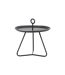 Table d'Appoint de Jardin Pamplona 40cm Noir-1