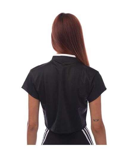 T-shirt Court Style Bloc De Couleurs Tiro Femme Noir Adidas
