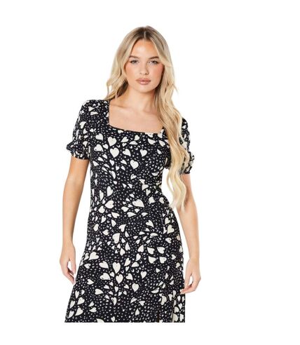 Robe mi-longue femme noir Dorothy Perkins