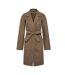 Manteau marron femme pieces jolene-1