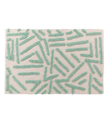 Tapis Déco Tufté Athena 60x90cm Sauge