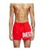 Short De Bain Mario Femme Rouge Diesel-4