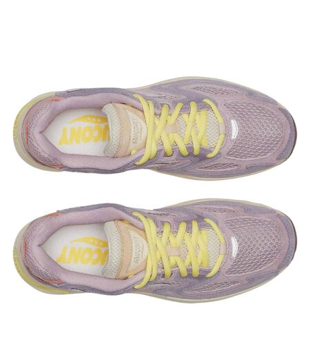 Mens Grid Jazz 9 Suede Shoes Violet Saucony