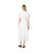 Robe femme blanc cassé Principles