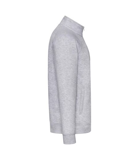 Veste De Survêtement Premium Homme Gris Chiné Fruit Of The Loom