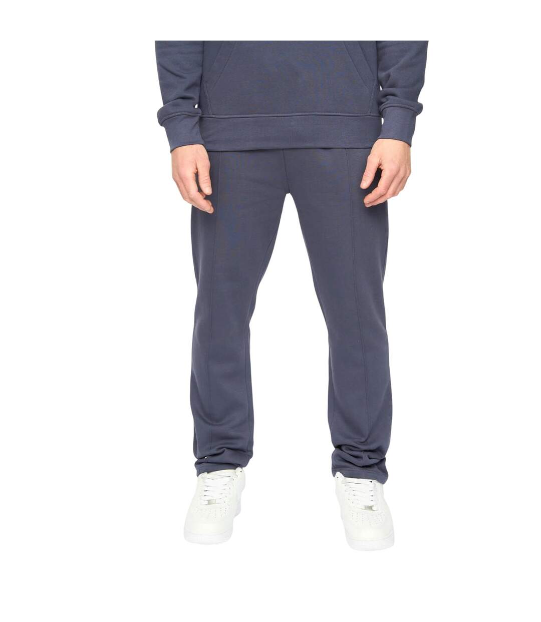 Mens Crufton Jogging Bottoms Navy Crosshatch-2