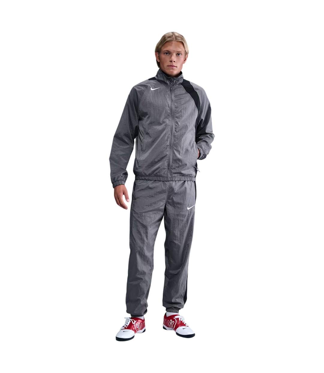 Veste De Survêtement Total Homme Gris Clair Nike-4