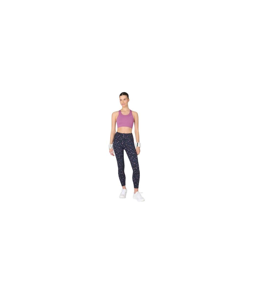 Legging Entraînement Motif/style Éclaboussure Power Femme Violet Sweaty Betty-1