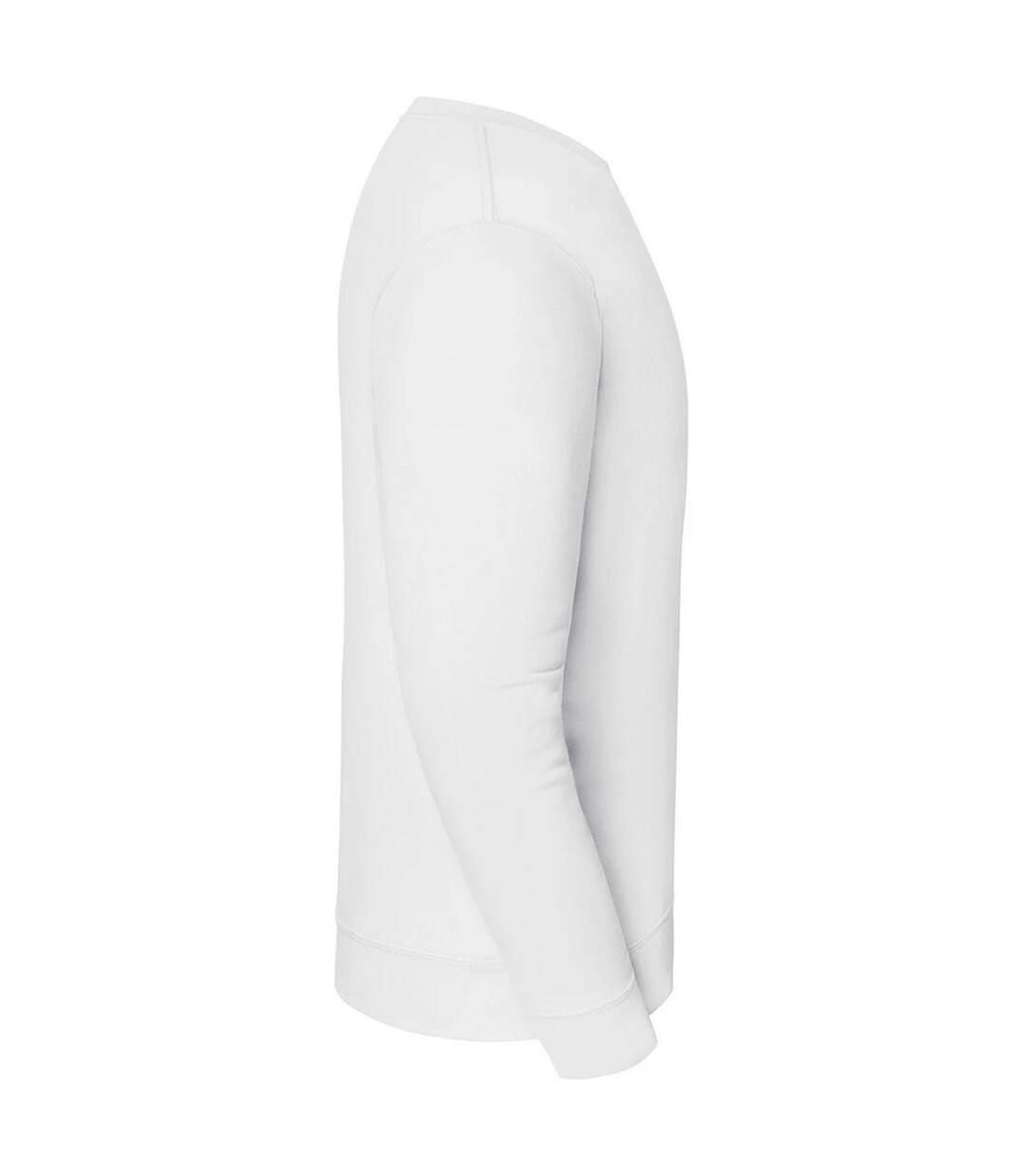 Mens Iconic Premium Set-in Sweatshirt White Fruit Of The Loom-3