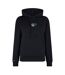 Sweat À Capuche Manches Longues Motif/style Logo Brodé Femme Noir Lacoste-2