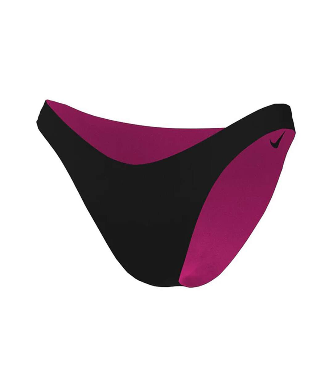 Bas De Maillot De Bain Motif/style Blocs De Couleurs Femme Noir Rose Nike-2