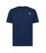 T-shirt Course À Pied Motif/style Logo Sur Poitrine Homme Bleu Marine New Balance-1