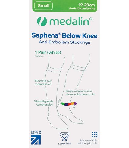 Unisex Medical Below Knee Anti Embolism Stockings