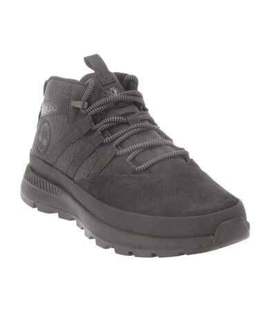 Mens Euro Trekker Lace Up Low Cut Walking Boots Black Timberland