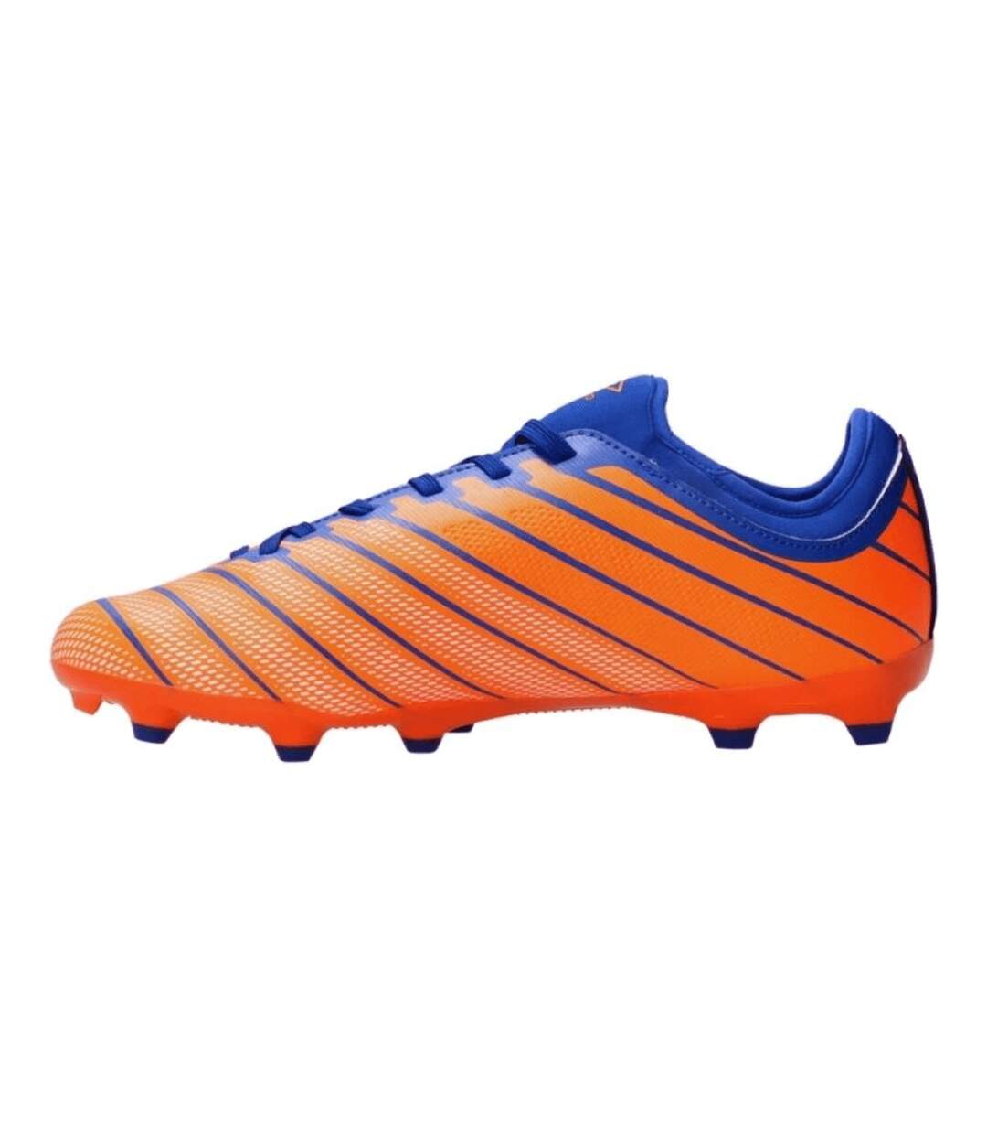 Chaussures De Foot Pour Terrain Ferme Velocita Elixir Club Homme Blanc Orange Umbro-3